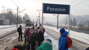 Poronin - dzień pierwszy - 04.02.2017 r.